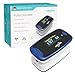 Produktbild EUROPAPA Pulsoximeter,Fingerpulsoximeter,Oximeter ideal zur schnellen Messung der Sauerstoffsättigung (SpO2)-Einfacher Pulsmesser für ErwachseneOLED Anzeige (Blau)