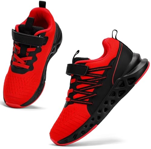 Image of koppu Boys Girls Shoes Non-Slip Tennis Shoes Fashion Lightweight Breathable Kids Sneakers for Little Kids /Big Kids