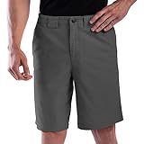 SCOTTeVEST Hidden Cargo Shorts - Tactical Travel Clothing - 8 Secure Pockets GRY34 Gray