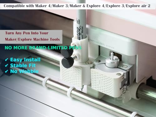 Image of Universal Pen Adapter for Maker 4, Maker 3, Maker and Explore 4, Explore 3, Explore Air 2, Explore Air - Use Almost Any Pen or Marker Under 0.5 inch, [Not Work with Explore 5]