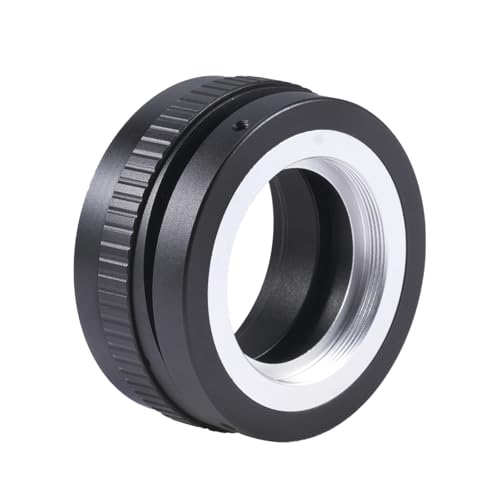 Adaptador de montura de lente Fotga manual de 360 grados M42-NZ con inclinación ±7° para cámaras Nikon Z8, Zf, Zfc, Z5, Z6, Z7 II, Z6II, Z7II, Z9, Z50 y Z30, para fotografía macro creativa y efecto miniatura, compatible con lentes de montura roscada M42 miniatura 4