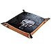 XiangHeFu Retro Strict Skull Valet Tray Ledertablett Leder Catchall Schlüssel Handy Münzkasten für Schlüsselgeld Nachttisch Storage Container Box Organizer
