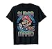 Nintendo Super Mario Retro Circle Vintage Graphic T-Shirt