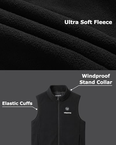 Venustas Kids Heated Fleece Vest with 7.4V Battery Pack Included, Warmer Youth Electric Heating Vest for Boys & Girls4