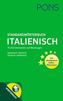 Hardcover PONS Standardwörterbuch Italienisch Book