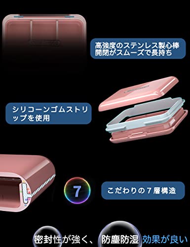 searise ピルケース 薬ケース サプリメントケース CS-001B の商品画像 2