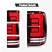 CHELANGHU LED Tail Light Lamp Assembly Fit for Volkswagen Amarok 2010 2011 2012 2013 2014 2015 2016 2017, Modified Tail Lamp Replace for 2H1945096A (Right Passenger Side)