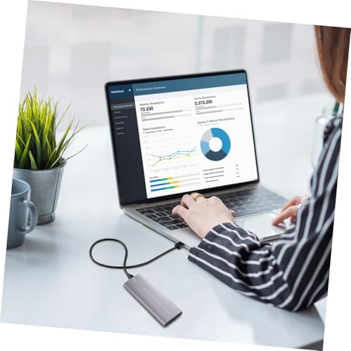 Ssd type-c boîtier ngff nvme externe portable avec câble de transfert - 2