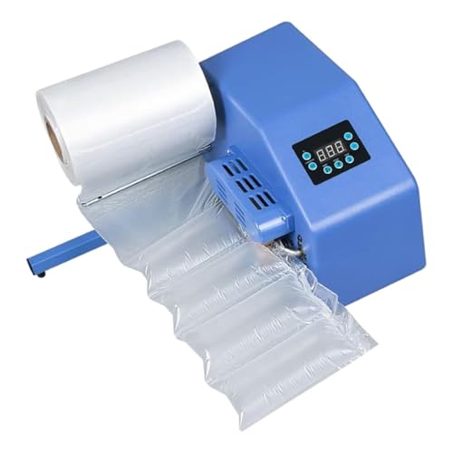 Image of Automatic Air Cushion Machine, 200 W Pillow for Bubble Film Bag Packaging, Portable Wrap, Volume/Temperature/Speed Adjustable
