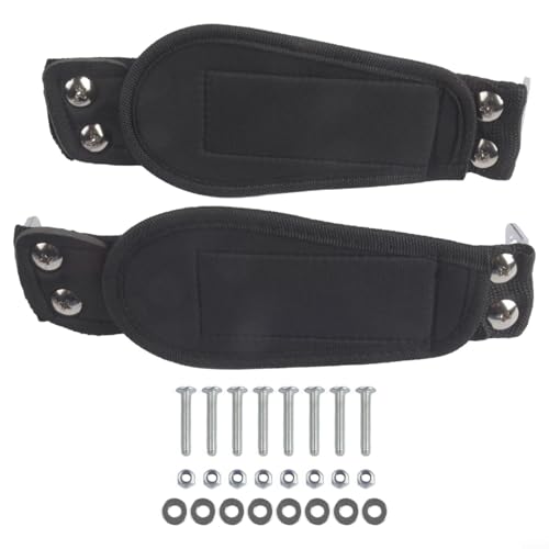 Yhenlovtt Soporte de aluminio para monopatín con construcción de aleación de montaña mejorada para longboarding, pie de fijación de 20 x 8 x 5 cm, banda todoterreno para Stabi