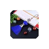 Material: 100% Poliéster Pulsera Collares del teléfono móvil colgante borla colgante de Pico Pequeño nudo chino colgante, Ver Picture1