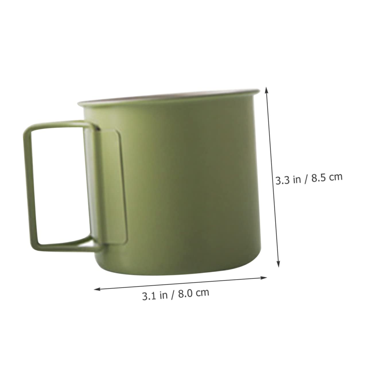 Toddmomy 4 Tazas Para Acampar Al Aire Taza Para Fogata Tazas De Café Para Acampar Botella De Cuello De Cisne Taza De Camping Esmaltada Tetera Para Acampar Jarra De Café Frío