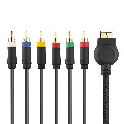 6Ft Ps3 Component Av Cable, Premium High Resolution Hdtv Component Rca Audio Video Cable For Playstation 3 Ps3 And Playstation 2 Ps2 Gaming Console [Playstation 3] #TOP3