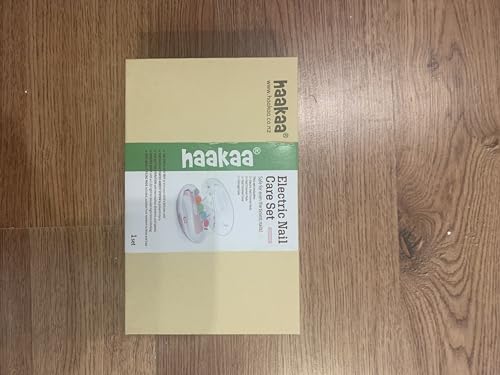Image of haakaa Baby Nail Trimmer - Safe Electric Baby Nail Clippers | Whisper Quiet Nail File Kit for Newborn | Infant Toddler Grooming & Manicure Set -Toes,Fingernails Care,Polish & Trim