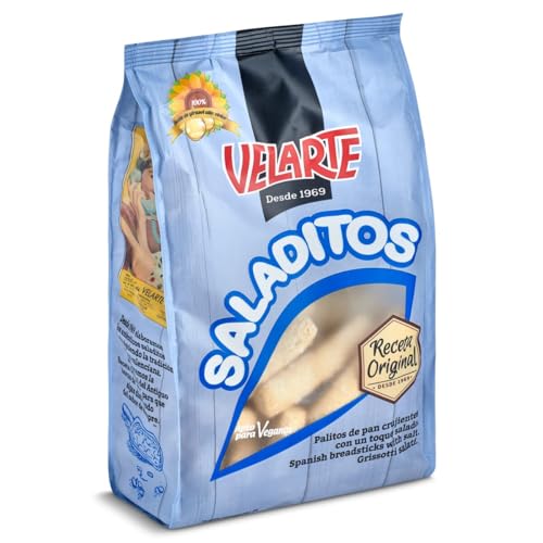 Palitos de pan Saladitos Velarte bolsa 200 g