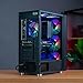 Skytech Gaming Storm Desktop PC, Ryzen 7 5700 3.7 GHz (4.6GHz), NVIDIA RTX 5060 Ti 8GB, 1TB NVMe SSD, 16GB DDR4 RAM 3200, 650W Gold PSU, Wi-Fi, Win 11