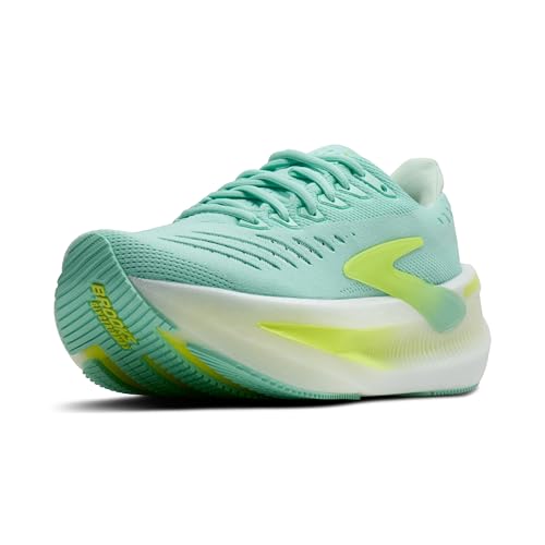 Brooks ���f�B�[�X Glycerin Max 2 �j���[�g���� �����j���O&�E�H�[�L���O�V���[�Y, Yucca Nightlife White, 25.0 cm