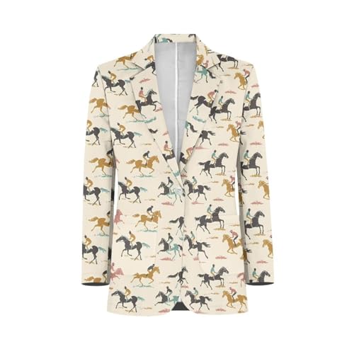 Men's Casual One Button Suit Blazer with Pockets Notch Lapel Unlined Sport Jacket Lightweight Slim Fit Business Suit3