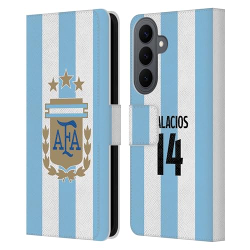 Head Case Designs sous Licence Officielle Argentina National Football Team Exequiel Palacios 2024/25 Player Home Kit 1st Group Étui Portefeuille en Cuir...