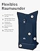 Johnny Urban Rucksack Damen & Herren Dunkelblau - Allen Medium - Rolltop Mit Laptopfach für Uni Fahrrad Business - 15L - Nachhaltig - Wasserabweisend #2