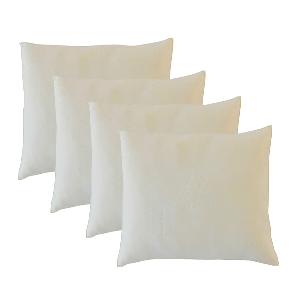 Olympe Literie | Lot de 2 Oreillers Ergonomiques à Mémoire de Forme 60x60 cm – Flocons de Mousse, Soutien Cervical, Anti-Pression, Indéformables – Tissu Stretch Oekotex & Flocons CertiPUR