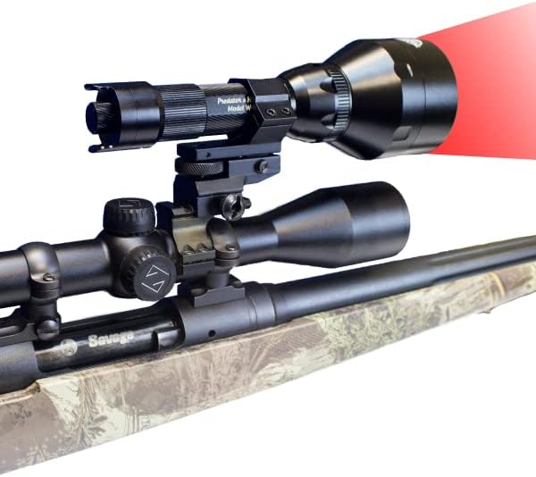 Wicked Lights W403IC Night Hunting Kit with Red Intensity Control LED for Predator, varmint & Hog Complete Red led Light kit