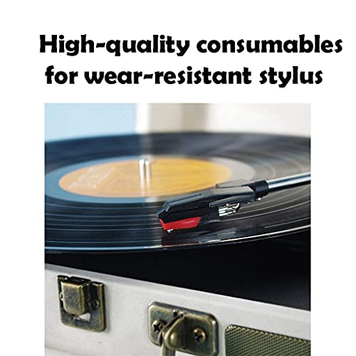 Tourne-disque pour tourne-disque, phonographe avec Bluetooth sans fil 4.2, phonographe portable avec haut-parleurs intégrés, prise en charge 7/10 - Les Beatles, Paul McCartney, John Lennon, RIngo Starr, George Harrison Tourne-disque pour tourne-disque, phonographe avec Bluetooth sans fil 4.2, phonographe portable avec haut-parleurs intégrés, prise en charge 7/10 – Image 5
