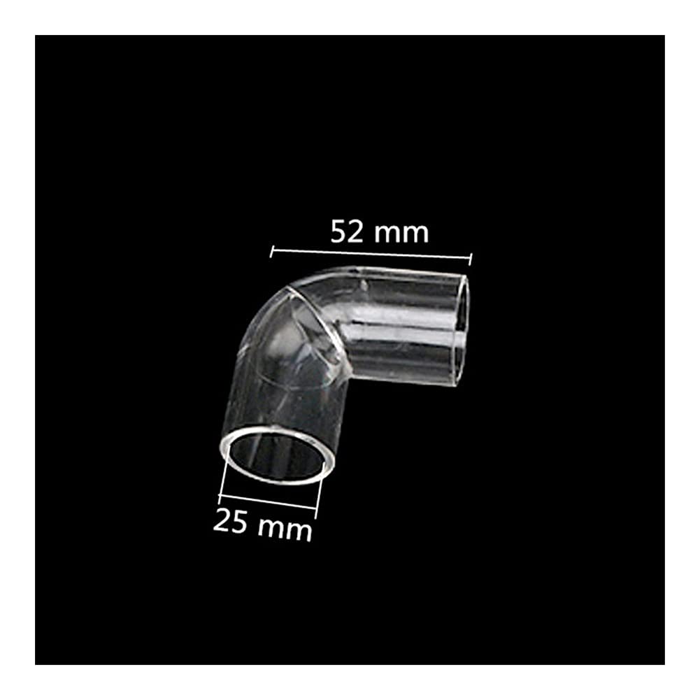 Connettore Tubo Acquario PVC 25mm - Raccordo Impermeabile Per Pompe D'Aria E Filtri