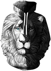 Black White Lion