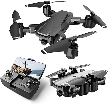 Landark Drone-FPV-Wifi-1080P-4K-HD-Camera-Wide-Angle-Pocket-Quadcopter-APP-Control-Hight-Hold-Mode Drone-8K-Dual-HD-Camera-5G-WiFi-GPS-Drone-360-Auto-Obstacle