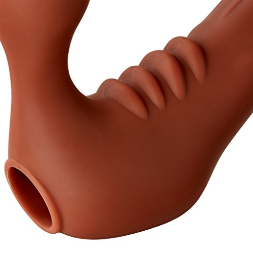 Cloud 9 Novelties Premium Vibrating Strapless Strap-On Realistic Dildo Kit, Brown #TOP3