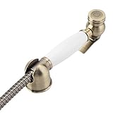 Bidet Sprayer Massivem Messing Wandmontage Dusche WC Bad Hand Bidet Tuch Windel Spray Bidet Wasserhahn Sitz Bidet Befestigung für die persönliche Hygiene