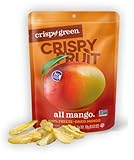 Crispy Green Natural Freeze-Dried Fruit, Mango Single-Serve, No Sugar Added, 0.63 Ounce (Pack of 12)