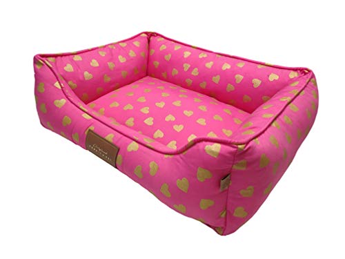Cama Fábrica Pet para Cães, Grande, Rosa