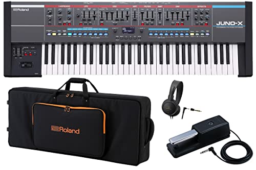 Roland ���[�����h/JUNO-X [�����P�[�X(SC-G61W3)���y�_��(DP-10)�Z�b�g�I] Synthesizer