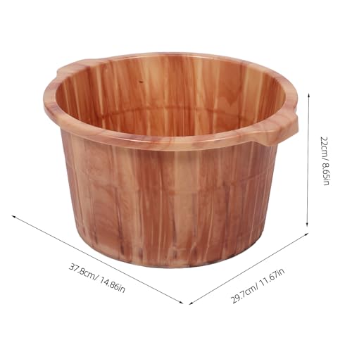 Cuenca para pies madera con masajeador KICHOUSE miniatura 7