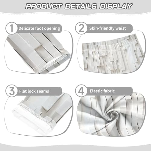 ZZKKO Girls Leggings Blank Key Toddler Girls Clothes Leggings for Girls Toddler Girls Leggings 3-4T3