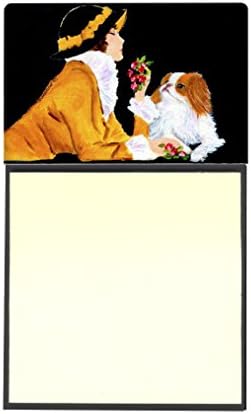 Caroline's Treasures Lady with her Japanese Chin Refillable Sticky Note Holder or Postit Note Dispenser, 3.25 by 5.5", Multicolor image 4