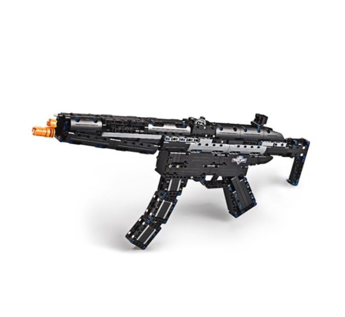 Kombat UK Cada Police Assault Rifle MP5 Block Gun, C81006W