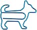 Produktbild Büroklammern "Hund"