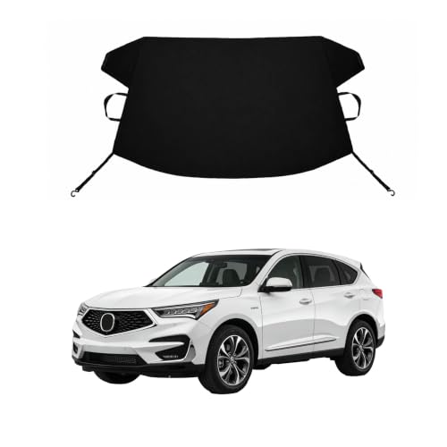 Image of R-D-X Custom Windshield Cover for Ice and Snow ACU-ra RD-X Heavy Duty 600D Oxford Fabric Windshield Protector Fit Waterproof Frost Snow Cover Winter Car Accessories