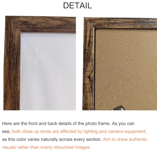 Image of BESCRCL 16x20 Frames, Picture Frames for Wall, Single, Brown