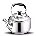 Produktbild Edelstahl Kettle Außeneinsatz - Thick Whistling Kettle Home 5 /6L Large Capacity Gas Electric Stove Flat Bottom Pot, 6L