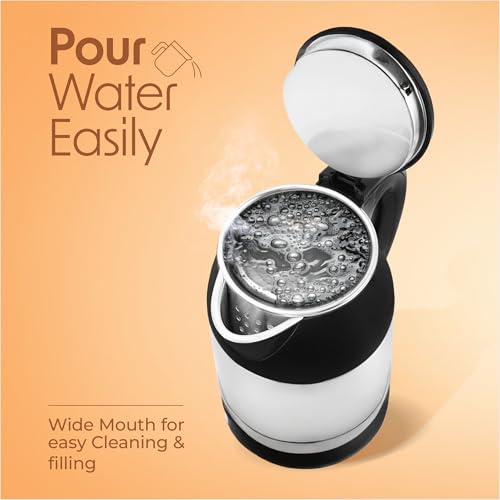 Image of Cellecor Electric CEK18 PowerBoil Auto-Shut Off Electric Kettle (1.8 L, Black)