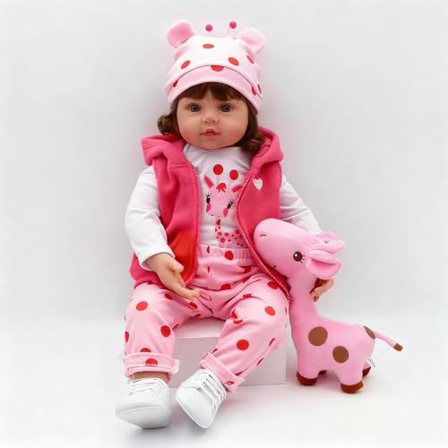 Muñeca Reborn Bebé Realista 45 cm Silicona y Tela miniatura 4