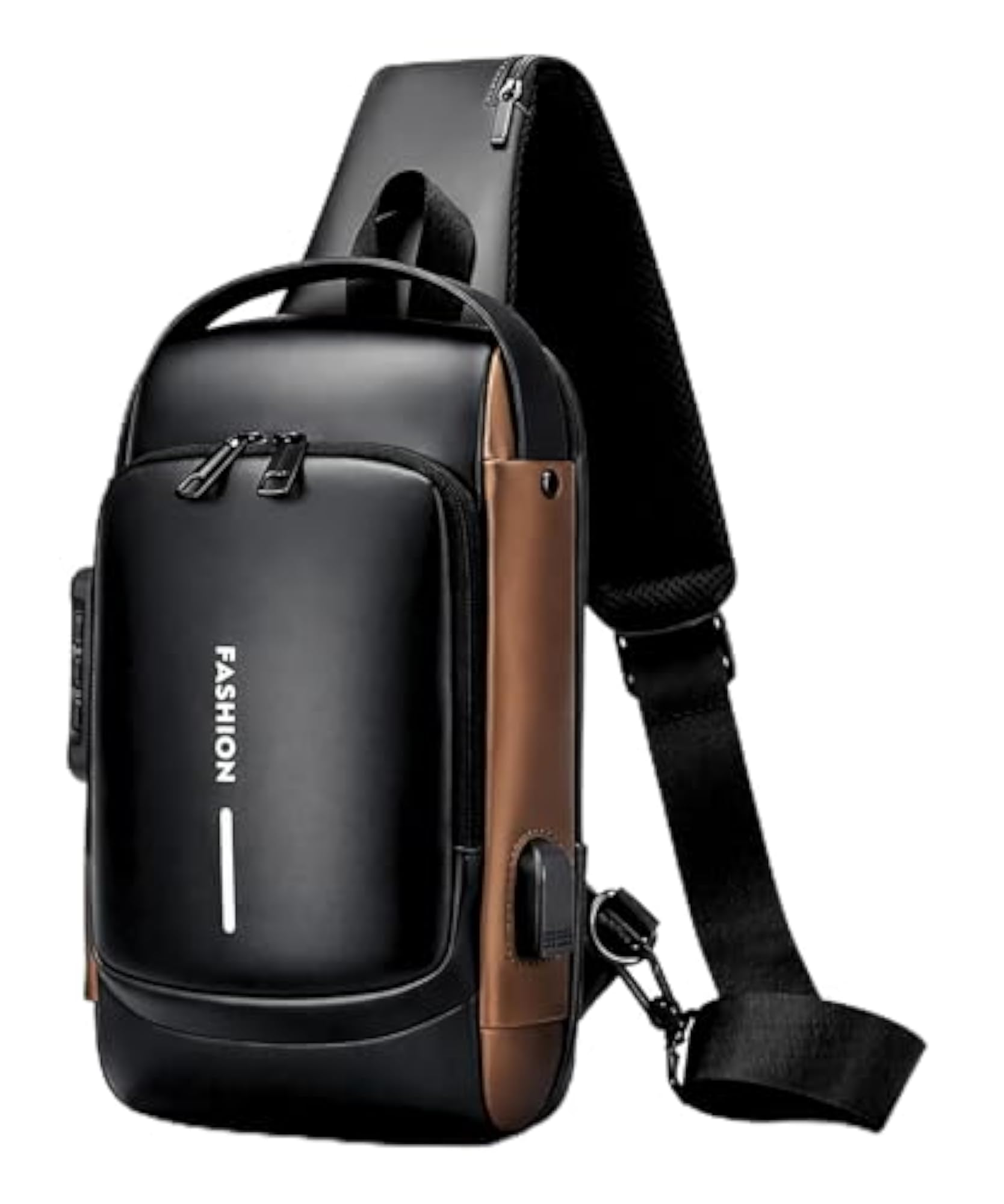 Sling Side Bag for Men, Waterproof Anti-Theft