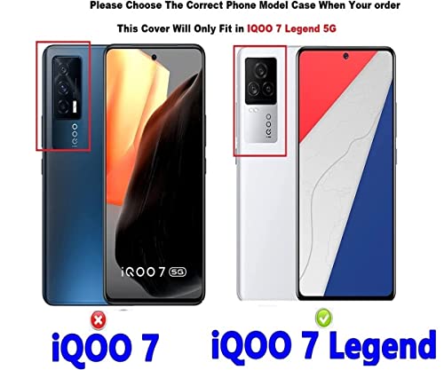 Image of A rtistque Liquid TPU Silicone Matte Shockproof Flexible with Camera Protection Soft Back Cover Case for IQOO 7 Legend - Green