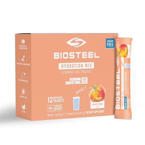 BioSteel Zero Sugar Hydration Mix, Great Tasting Hydration with 5...