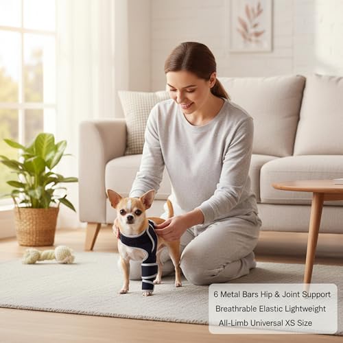 Genouillère pour chien pour protéger sa patte arrière blessée - 3