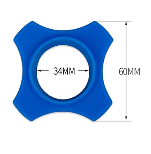 image for DNHCLL 4 PCS Rubber Microphone Anti-roll, Anti-fall And Anti-slip Slee